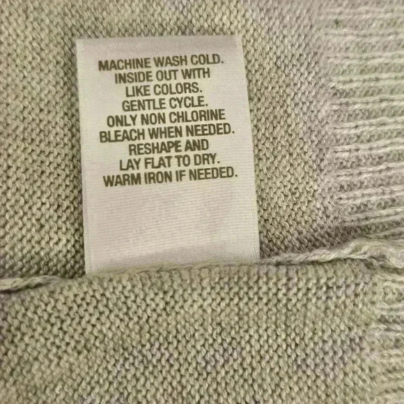 Roz & Ali Womens Gray Stud Embellished Boatneck Sweater Size XL NWT - Picture 8 of 9